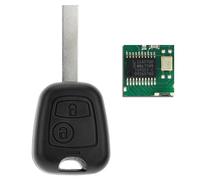 MT-KEY Funk Schlüssel HU83 434MHZ PCF7961 Ask kompatibel mit Peugeot 307 308 I Citroen Berlingo II C4 (Grand) Picasso I 433,05MHz Funk Fernbedienung