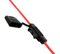 MTA MaxiVAL Sicherungshalter 32V 260mm AWG8 Kabel MAXI KFZ Flachstecksicherung