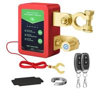 Mtchavno Batterie Trennschalter 12V 240A, Drahtloser Ferngesteuerter Auto Trennschalter, Batterie Kill Switch, Autobatterieschalter, Automatische Abschaltung Schalter für Auto, RV, ATV, LKW, Boot