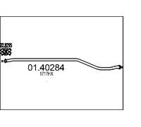 MTS 01.40284 Abgasrohr