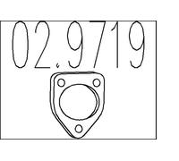 MTS Dichtung Abgasrohr 02.9719 für LANTRA V40 HYUNDAI VOLVO S40 644 1 16V 645 5