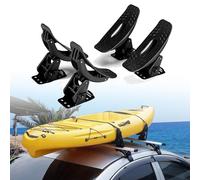 MTTXY 4 Stück Kajak-Dachträger, Universal-Sättel, Kajak-Trägerhalterung, Dachmontage auf Dachträgern für Kanu, Boot, Paddelbrett, Surfbrett, Auto, SUV, Querträger