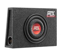 MTX 1515733 Subwoofer, 25,4 cm (10 Zoll), flache versiegelte Passivbox, 300 W RMS, 4 Ohm