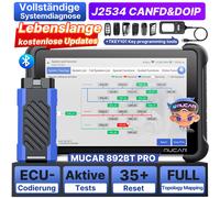 MUCAR 892BT PRO KFZ OBD2 Diagnosegerät All System Scanner Key Programm Tool IMMO
