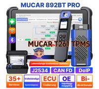 MUCAR 892BT PRO KFZ OBD2 diagnosegerät ALL System Topology ECU Coding +T261 TPMS