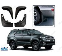 Mud Flap Set Aus 4 Kompatibel Mit Toyota Fortuner 2004 - 2016 AEs