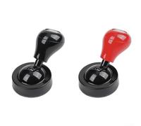 Multi-fit Auto Push Start Button Abdeckung Hebel Set mit eingebrannter Lackierung und werkzeugloser Installation