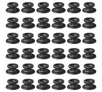 MULTIBROS 30x Planenknöpfe Ø 19/24 mm - Planenhaken Kunststoff | Befestigungsnoppen für Spanngummis, Planen & Anhängernetze - Höhe ca. 12 mm - witterungsbeständig