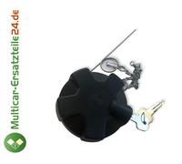 Multicar M26 M30 Fumo Tankdeckel, abschließbar (mit Kette & Schlüsseln)