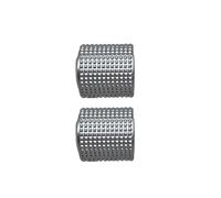 Multifunktion Lenkrad Tempomat Schalter Knopf Für Skoda Für Octavia 3 Für A7 Für Superb 3V MK3 Für Kodiaq Für Schnelle Für Karoq Multi-funktionale Lenkrad Schalter Taste Roller(Chrome 2pcs)