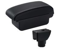 Multifunktionale Armlehne Armlehnenbox Zur Erhöhung Der Armlehnenhöhe, Staufach, Innenraumzubehör Für Hyundai Für Getz(A white line)