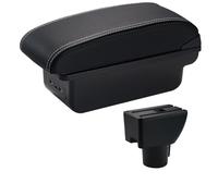 Multifunktionale Armlehne Armlehnenbox Zur Erhöhung Der Armlehnenhöhe, Staufach, Innenraumzubehör Für Hyundai Für Getz(C white line)