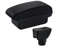 Multifunktionale Armlehne Armlehnenbox Zur Erhöhung Der Armlehnenhöhe, Staufach, Innenraumzubehör Für Hyundai Für Getz(A red line)