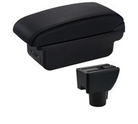 Multifunktionale Armlehne Armlehnenbox Zur Erhöhung Der Armlehnenhöhe, Staufach, Innenraumzubehör Für Hyundai Für Getz(C black line)