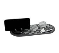 Multifunktionaler Auto-Armaturenbrett Handyhalter | Rutschfeste Organizer Ablage Mit Parkscheibe,Smartphone Halter Mit Parkscheibe | Für Auto LKW Fahrzeug Armaturenbrett Innenraum Navigation Gadgets