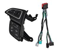 Multifunktions-Lenkradschalter Für Ford Für Focus Mk3 2015-2017 Für Kuga 2017 Tempomat Schalter Lenkrad Tasten Mit Kabel(With LIM)