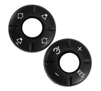 Multifunktionsknopf Trim Abdeckung Auto Lenkrad Tempomat Taste Für MINI Für Cooper F55 F56 F57 F60 A Stil Lenkradschalterknopf