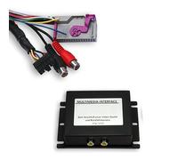 Multimedia Interface 1x AV IN + Rückfahrkamera IN für Audi RNS-E inkl Steuerung