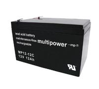Multipower MP12-12C / 12V 12Ah Blei Akku Zyklentyp