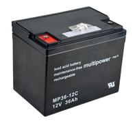 multipower MP36-12C 12V 36Ah Bleiakku Zyklentyp