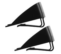 MUSISALY 2 Stück 2 Stück GPS Sonnenschutz für Auto Navigationsbildschirm 5 Zoll mit Blendschutz Kunststoff Abdeckung für Armaturenbrett