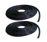 MUSISALY 2 Stück Unsichtbarer Auto Türkantenschutz PVC Dichtungsstreifen Kratz Stoßfest Hitze Wasserresistent Dünn Flexibel Einfache Montage Passend für Autotüren