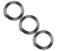 MUSISALY 3 Stück Teiliges U förmiges Auto Türkantenschutz Zuschneidbar Selbstklebend Langlebiger Dichtungsstreifen für Autotüren Schalldicht Staubresistent Kratzschutz für Fahrzeugkanten