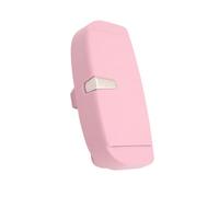MUSISALY Multifunktionaler Auto Brillenhalter aus Abs mit Visierclip Sonnenbrillenetui und Aufbewahrungsregal für Auto und Badezimmer Rosa Design