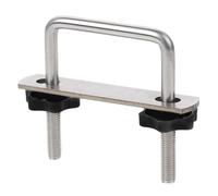 MUSISALY Universeller Auto Dachgepäckträger Clip U förmiger Querträger Klemme Langlebig Einfache Montage für Fahrradträger Bootsicherung und Kfz Gepäckträger Zubehör