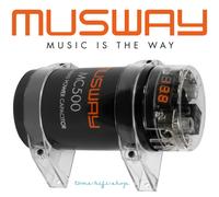 Musway MC500-0.5 Farad Puffer-Kondensator mit integriertem Verteilerblock