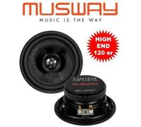 MUSWAY CSM120X 12cm Koax Lautsprecher Speziell Mercedes Benz W124 inkl. Adapter