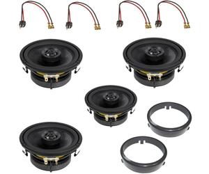 Musway CSM120X Lautsprecher vorne hinten Mercedes W124 E-Klasse Plug nPlay Set