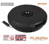 Musway High End aktiver Subwoofer für die Reserveradmulde