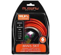 MUSWAY MW6.5KIT 6 MM2 VERSTÄRKER-ANSCHLUSS-SET
