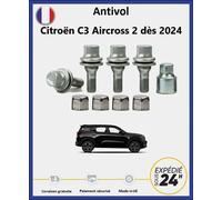 Muttern Diebstahschutzsystem für Räder Citroën C3 Aircross II Ab 2024 (4