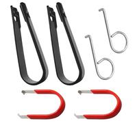 mvorry Radschrauben Kappen Werkzeug, 6-Teiliges Set Radmutterkappen Abzieher, RadschraubenKappen Werkzeug, Radschrauben Radmutter Radschraubenkappen, Universal Demontagezange Abzieher Abziehaken