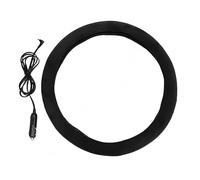 MWZBTG Heizabdeckung Für Fahrzeuglenkrad, Auto Lenkradheizung, Lenkradschutz Wärmen, Lenkradbezug Warm Beheizbare, Schützender Beheizbarer Lenkradschutz Für Autos, LKWs, Transporter SUVs