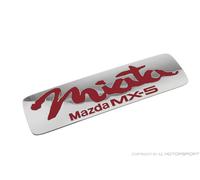 MX-5 Emblem Miata rot hinten Mazda MX-5 Typ NA 1989 - 1998