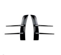 MXYUANHANG Kotflügel Spoiler für Skoda KAROQ 2017-2023 2024 2025 Auto Seitenflügel Dekoration Luftauslass Verkleidung Tuning Zubehör ABS Schwarz