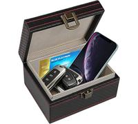 Mycketop Keyless Go Schutz Box, Faraday Box, RFID Signalblocker für Autoschlüssel, Telefon, Kreditkarte, Diebstahlschutz, Trackingsschutz (Große Größe)