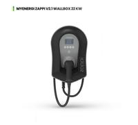 myenergi zappi V2.1 Wallbox 22 kW inkl. 6,5m Typ-2 Kabel, PV-Überschussladen – Schwarz (0% MwSt. nach §12 Abs. 3 UStG)