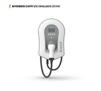 myenergi zappi V2.1 Wallbox 22 kW inkl. 6,5m Typ-2 Kabel, PV-Überschussladen – Weiß (0% MwSt. nach §12 Abs. 3 UStG)