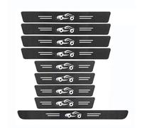 MYRFCSA Auto Einstiegsleisten Schutz, für Dacia Sandero 3/Sandero Stepway III 2021-2024 Astoßstangenschutz Ladekantenschutz Auto Hinten Stoßstangenschutz Selbstklebend