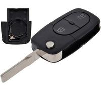 myshopx Klappschlüssel Fernbedienung Gehäuse Funkschlüssel Auto Schlüssel Schlüsselgehäuse VW02R