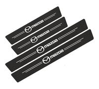 MYYULONG 4 Stück Auto Einstiegsleisten Schutz für Mazda CX30 CX30 2017-2025, Kohlefaser Türschweller Aufkleber Anti-Kratz Türschweller Schutz Leisten Lackschutzfolie