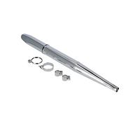 MZA Auspufftopf/Spitztüte, Blech 1,5mm mit größerer Krümmerschelle - Simson SR4-2 Star