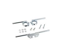 MZA Set: Blinkleuchtenträger vorn + hinten incl.Befestigungsschrauben, verzinkt, Ø10mm - Simson S50, S51, S70