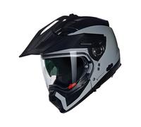 N70-2X N-Com Classico Motorradhelm (Graumatt), XL (61)