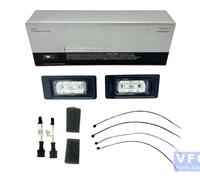 Nachrüstset LED Kennzeichenleuchten Adapter Original Audi A1 A4 8K A5 8T Q5 A6