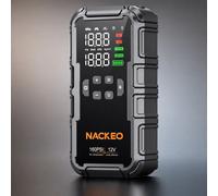 NACKEO Starthilfekabel 8000A 160PSI 12V 600LM LCD-Display Kompressor NEU OVP